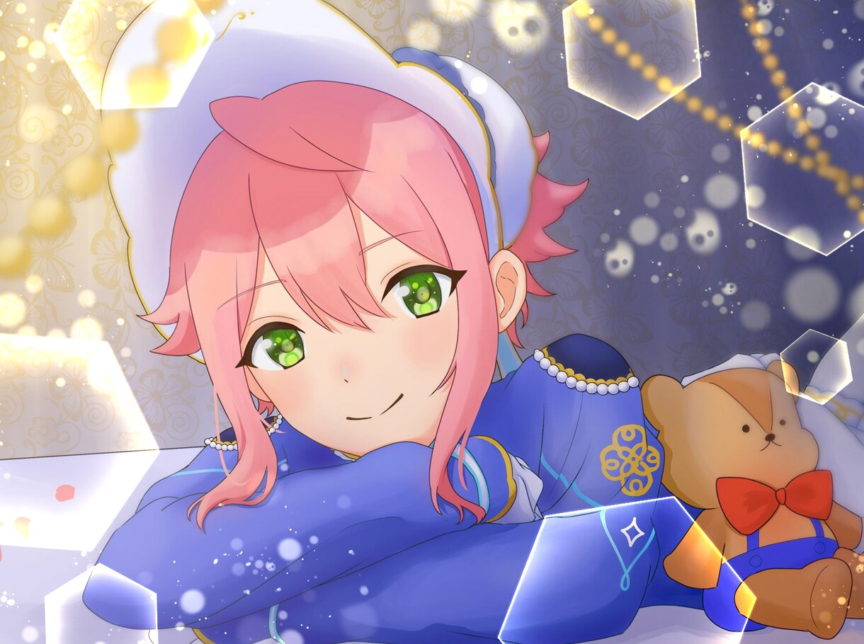 あなたのオリジナルイラスト描きます SNSアイコン・ヘッダー、歌ってみた用等、ご相談ください イメージ1