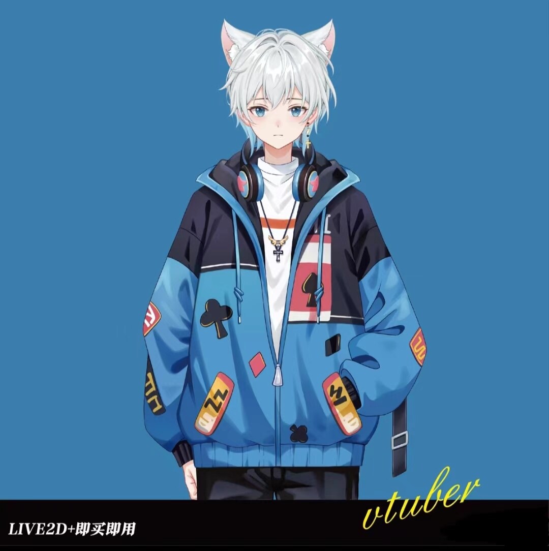 Live2Dバーチャルアノウンサーのイメージます 3Dのデザインを依頼してカスタムします。 イメージ6