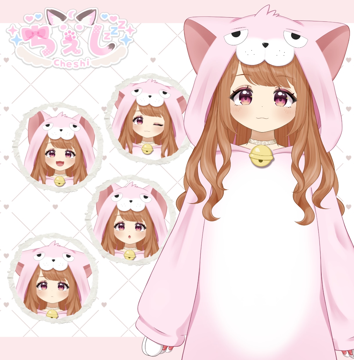 Vtuberキャラデザ～モデリング全て制作します 初心者歓迎！相談OK！Live2Dモデル・モデリングのみOK イメージ6