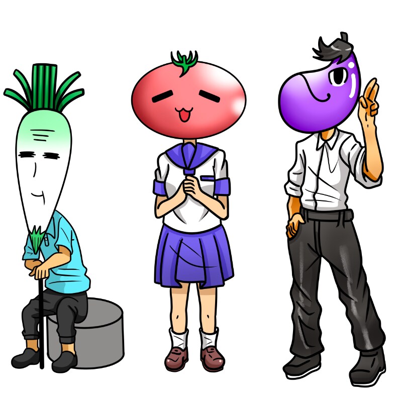 アイコンヘッダーイラスト(その他なんでも)描きます パンフレットのイラスト作成　頭身イラスト　ゆるキャラ等 イメージ2