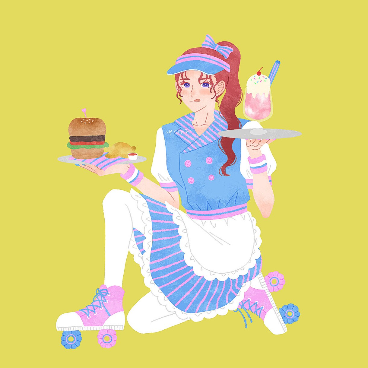 SNSアイコンや一枚絵などのイラストを描きます オリジナルのアイコンで差をつけてみませんか？ イメージ1