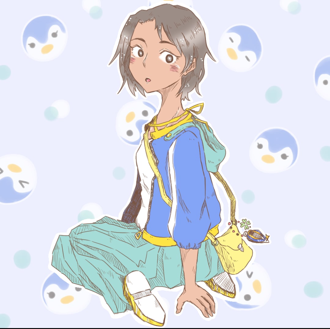 商用OK！ほんわかかわいい擬人化イラスト描きます 生き物･動植物･食べ物などの擬人化、ミニキャラ制作承ります！ イメージ4