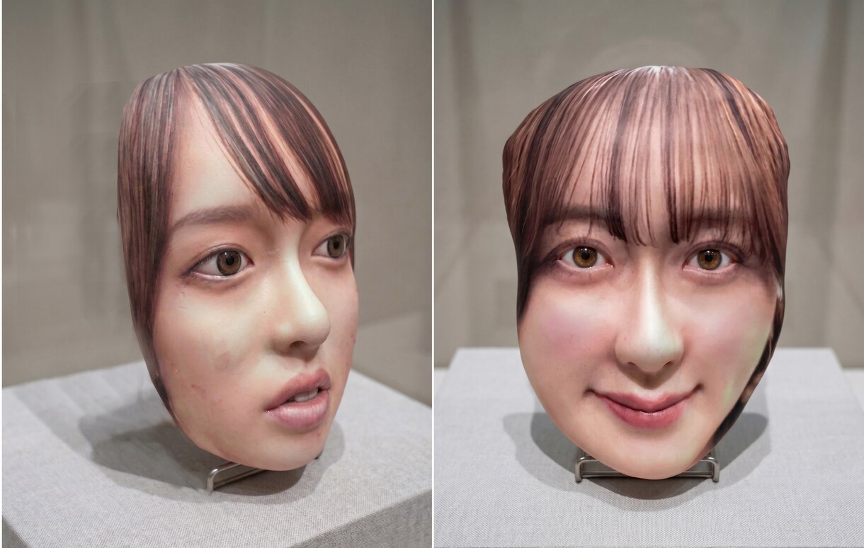 写真1枚で超リアル立体お面スタンダード型を作ります ※動画配信やイベントで圧倒的インパクト！プロの特注制作 イメージ1