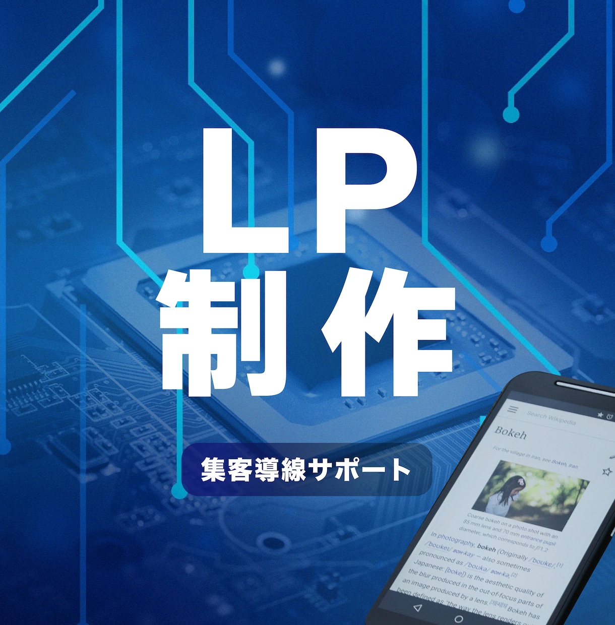 高品質・低価格なLPをCMS仕様で作成します どんな業種でも幅広く対応！はじめての方も安心サポートします イメージ1