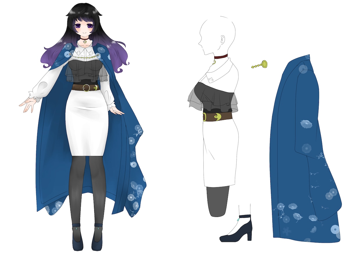 キャラクターデザイン作成します 創作orVTuberのキャラクターデザイン イメージ3