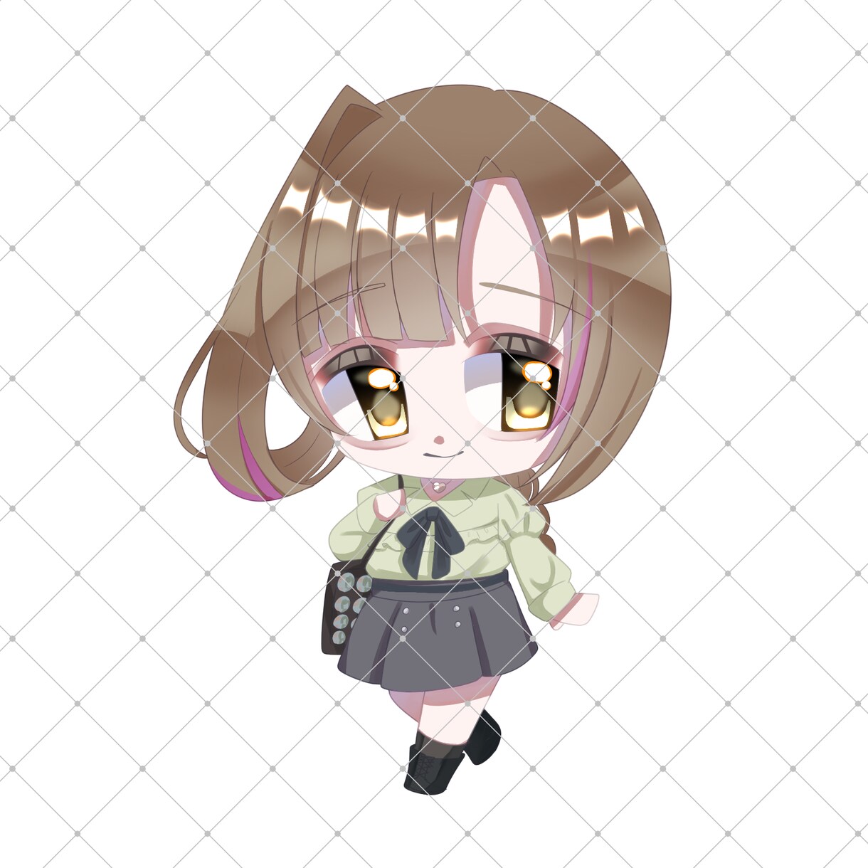 ミニキャラクターやアイコン描きます 可愛いミニキャラクターの全身や色んな表情描きます！ イメージ1