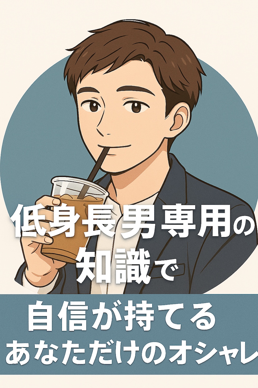 低身長男子向けの垢抜けファッションを教えます 170cm以下の男性向け低身長男子だからこそを伝えます イメージ1