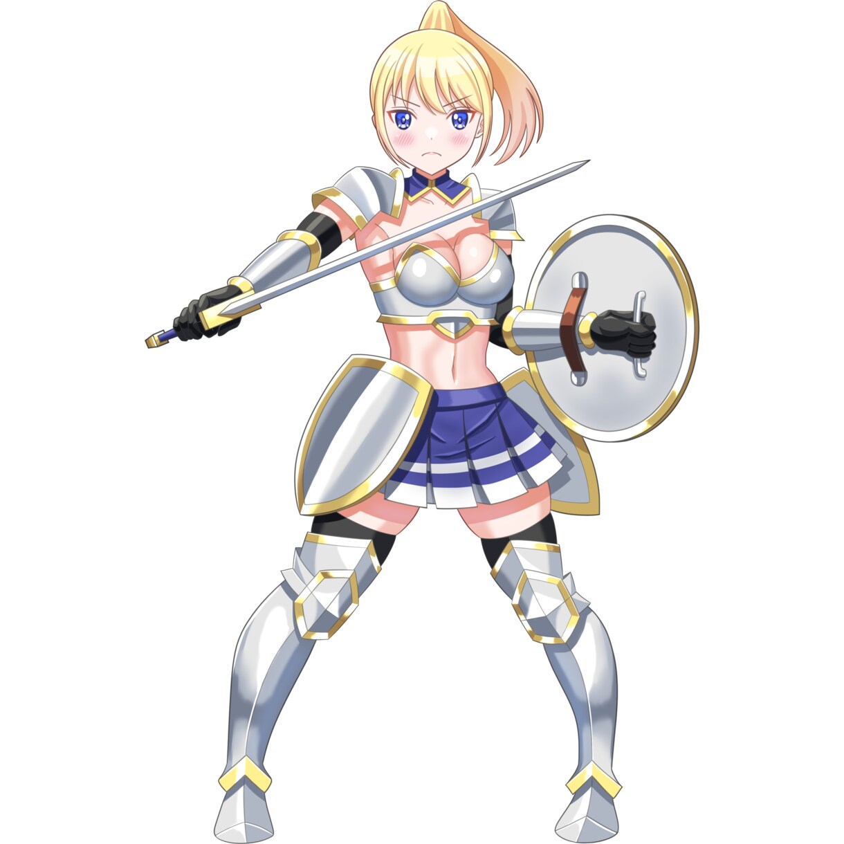かわいい女の子キャラをデザインして立ち絵を描きます ゲーム用の立ち絵に最適！　TRPGにも！ イメージ5