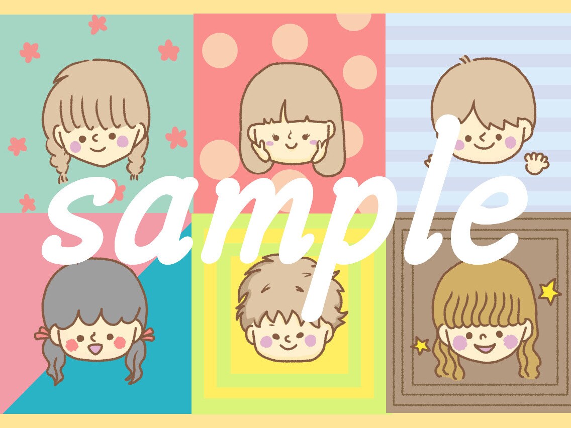 SNSのアイコンを描きます ゆる〜い絵でSNSのアイコン似顔絵描きます♪ イメージ2