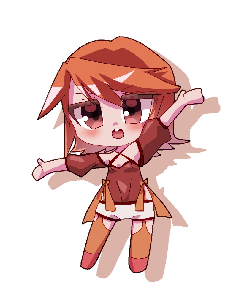 人によってはかわいいかもしれないミニキャラ描きます アニメ調もどきのタッチで色んな用途で使ってください イメージ7