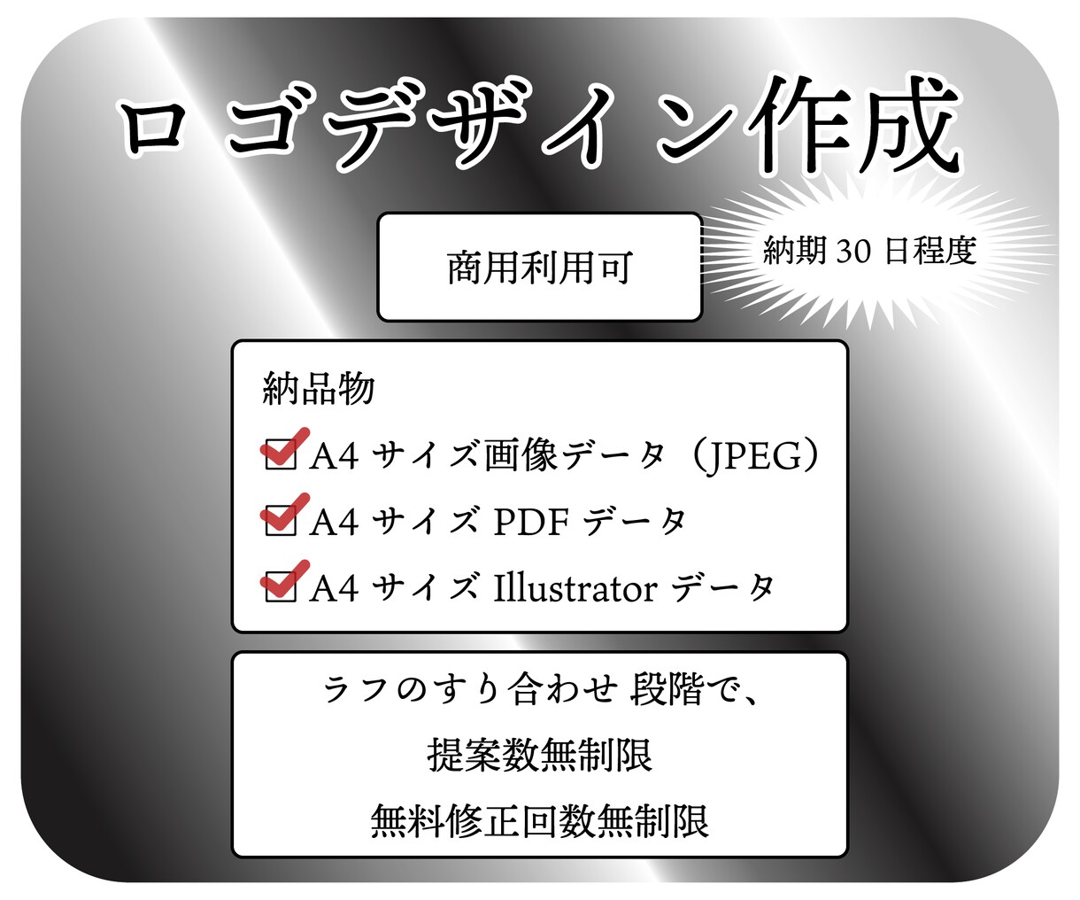シンプルでおしゃれなロゴデザインを目指します 詳細なヒアリングから始まるロゴデザインプラン イメージ1
