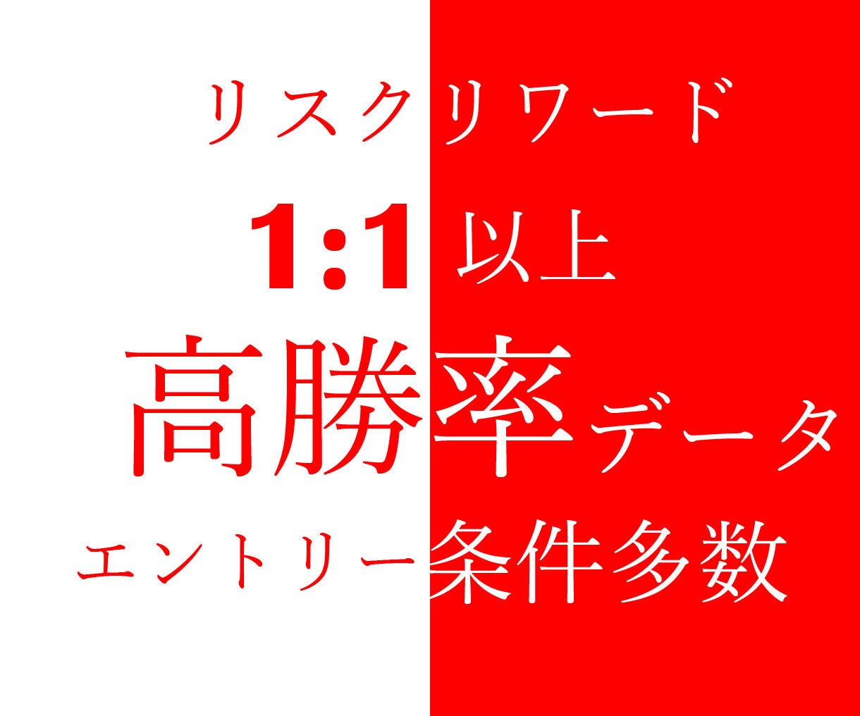 ドル円1分足×MAのバックテストデータを販売します 裏付け元データ付き。売れる事に価格1.4倍へと変更します イメージ1