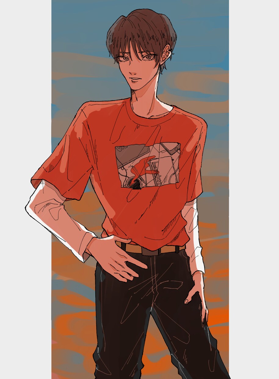 無地背景のアイコン・イラスト描きます オリジナル◎二次創作◎がんばって描きます イメージ3