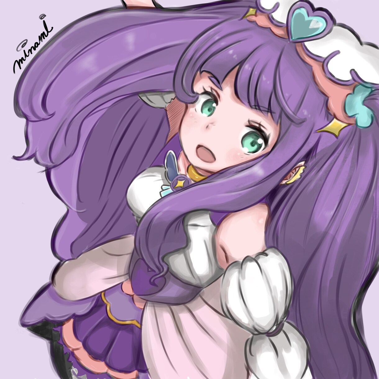 かわいい女の子のアイコンやサムネイラスト描き|ます 表情差分や立ち絵など、あなただけの可愛いを形にします。 イメージ5