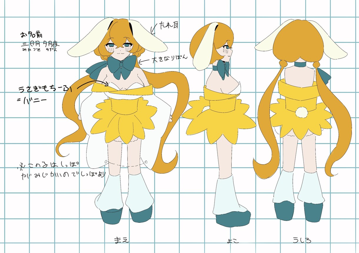 キャラクターデザインを受け取れております 貴方のテーマに寄り添ったビジュアルデザイン イメージ1