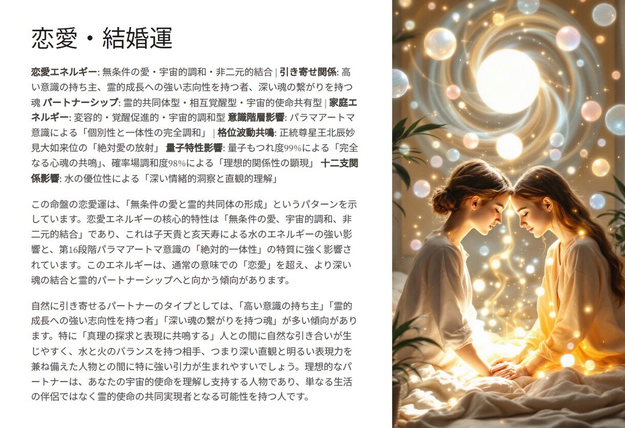 覚醒◆霊性透視占術であなたの真の姿を鑑定します あなたはただ在るだけで美しい－守護霊と高次存在の光が心を癒す イメージ6