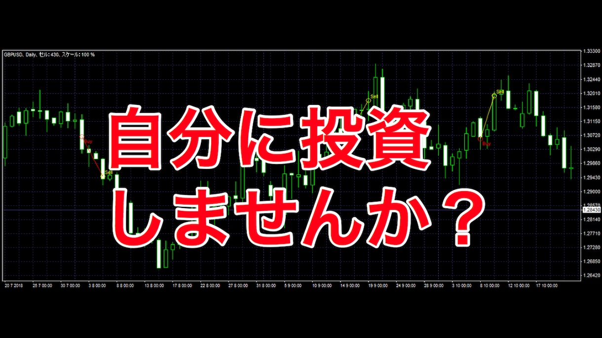 FXの基礎と日足トレードの手法を教えます FXの基礎をしっかり学び初心者にもしやすい日足トレードを学ぶ イメージ1