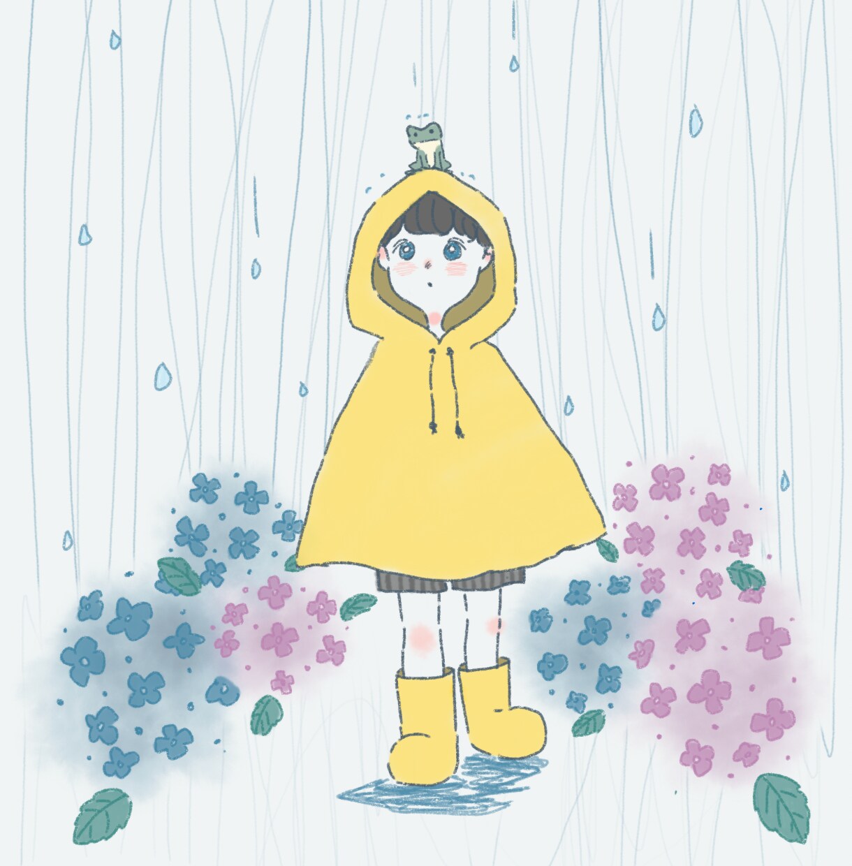 目を惹く、ゆるふわで可愛いイラスト描きます SNSのアイコンや押絵、ウェルカムボードも承ります！ イメージ4