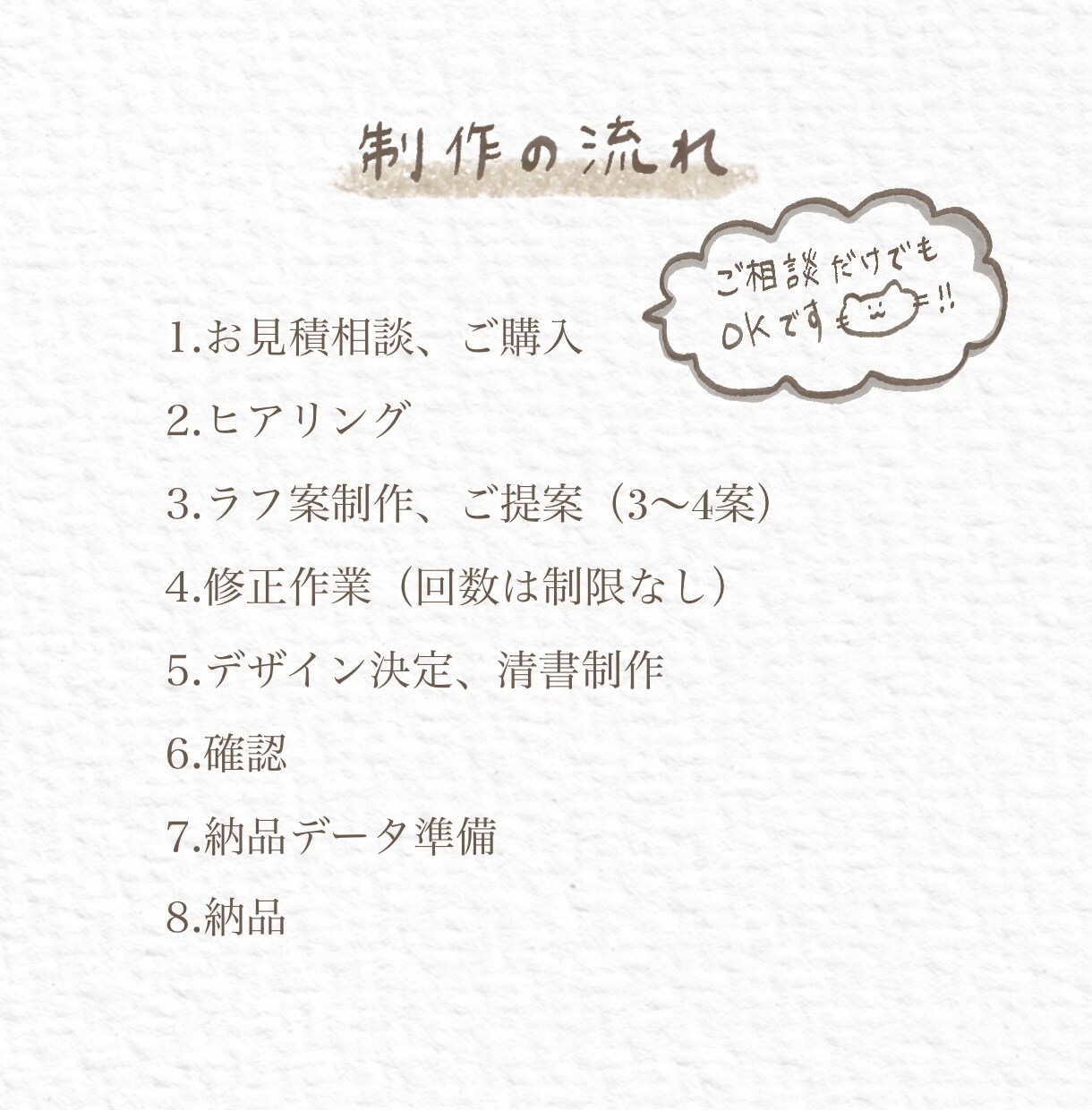 やさしさ溢れる手書きロゴを作ります イラストレーターが制作する、お客様に長く愛される可愛いロゴ。 イメージ8