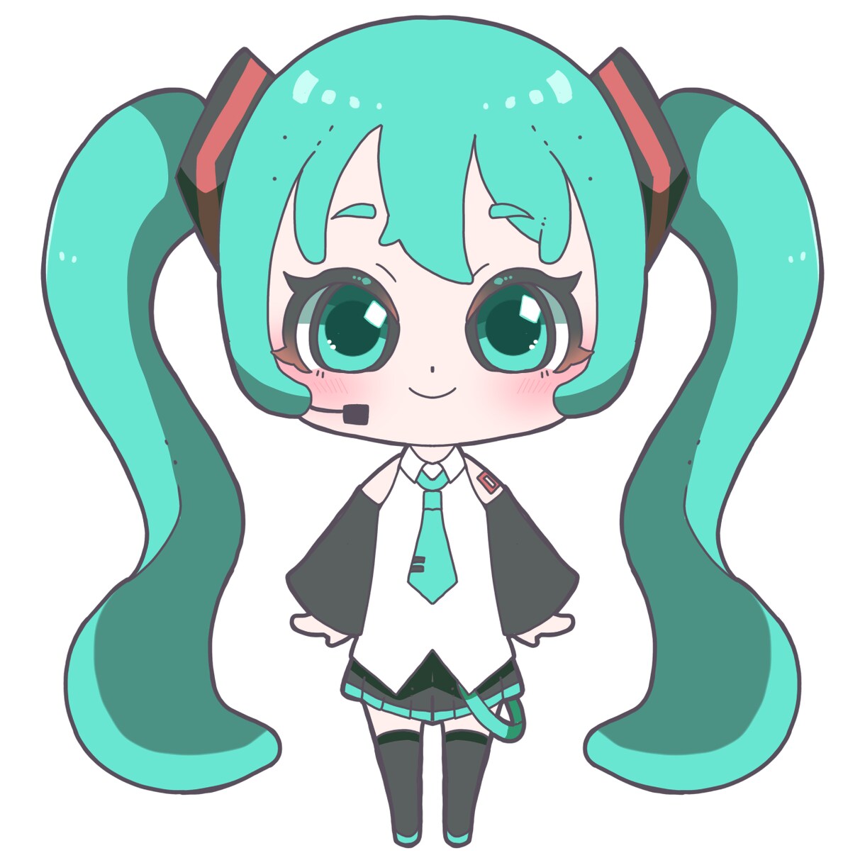 配信者様向けのシンプルなイラストを御提供致します 可愛いキャラでテンション⤴︎︎⤴︎ イメージ2