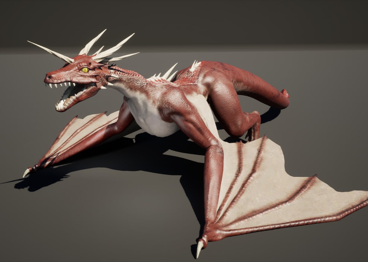 クリーチャー系3Dキャラクターを制作いたします ゲーム等で使用いただけるキャラクターモデルを作成します！ イメージ2
