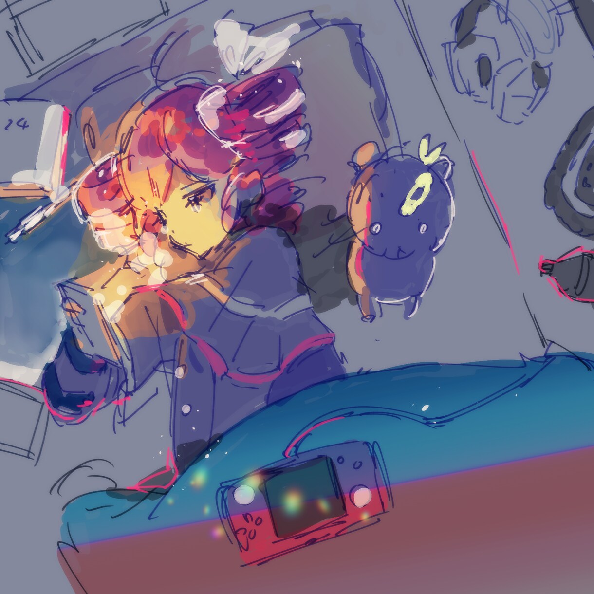背景全込みでイラスト関係描きます 修正10回可能/動画サムネイル／企画イラストなどに イメージ8