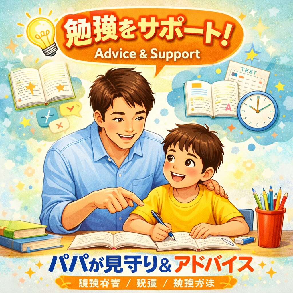 小学生の勉強の見守り・声かけアドバイスしてます やる気をなくさせずに、やる気にさせる会話術 イメージ1