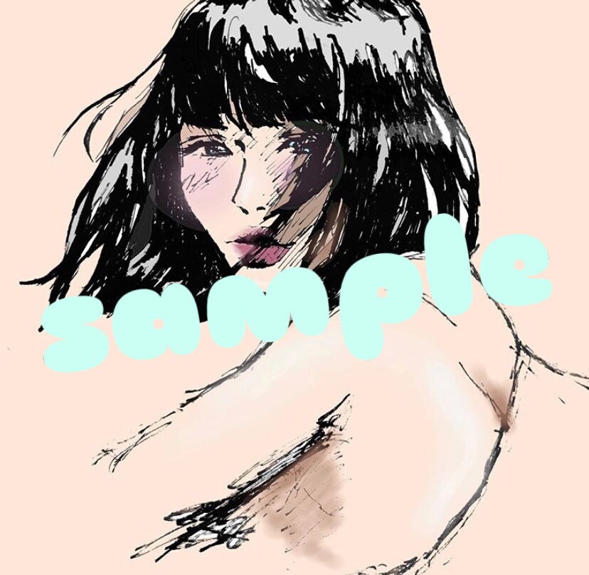 ゆめかわイラスト♡模写も写真を元にお描きします カップルペアイラスト、アイコン、ヘッダー等要望に答えます！！ イメージ6