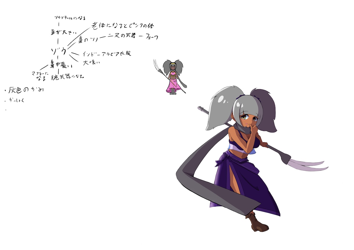 キャラクターデザイン承ります 同人ゲームやTRPGにいかがですか？ イメージ6