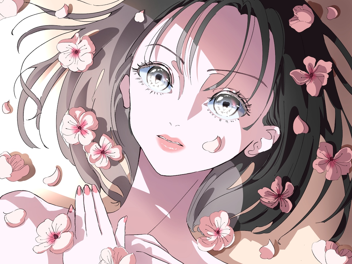 綺麗、かっこいい、美しい 等イラスト制作いたします ❁アイコン、サムネ、MV、立ち絵、1枚絵など承ります❁ イメージ1