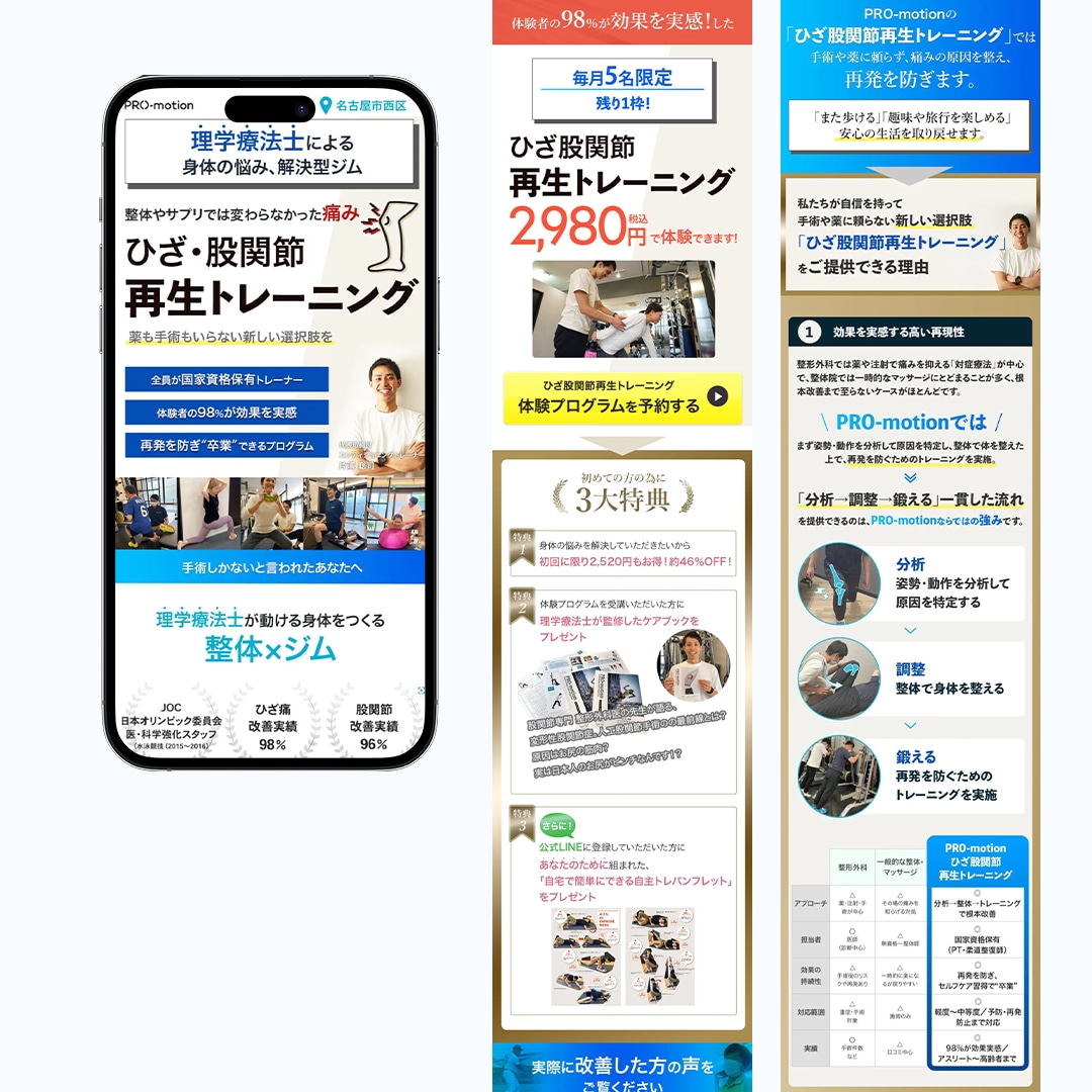 公開10日でCV２達成実績あり！LP制作します 制作から分析改善まで一貫してお受けいたします イメージ4