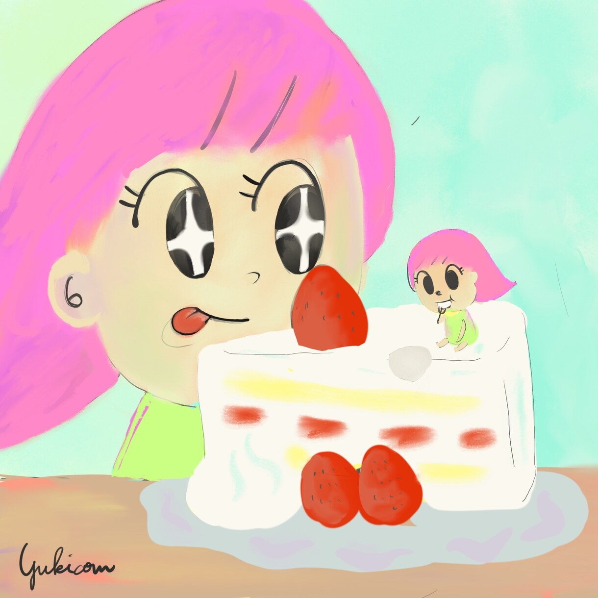 おしゃれな雰囲気のイラスト描きます アイコンやヘッダーを自分らしく着せ替え☆ イメージ2