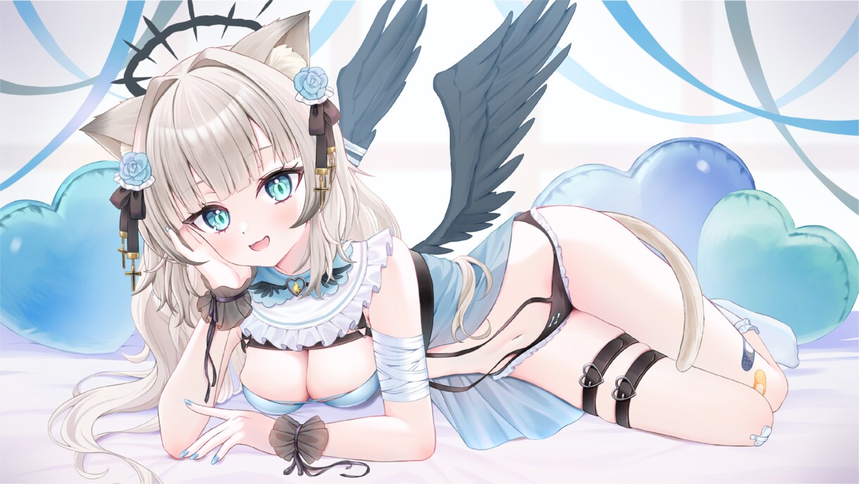 ふんわり可愛いイラストをお描きします アイコンから一枚絵までなんでもおまかせください。 イメージ3