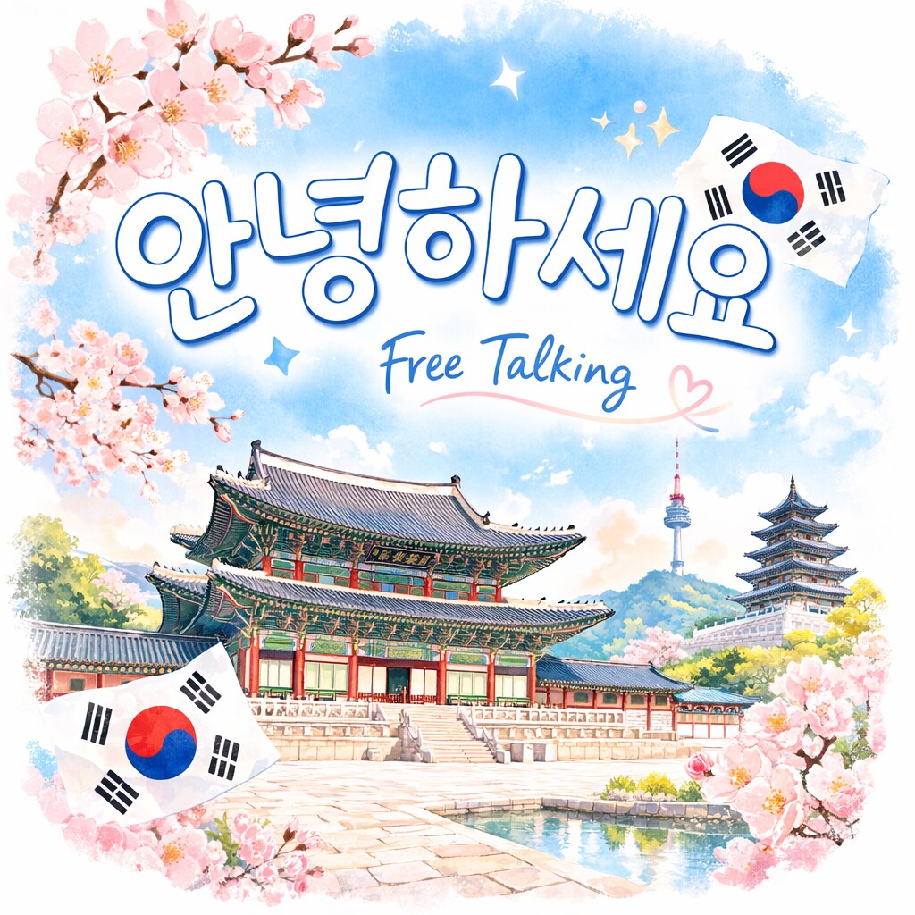 習った韓国語を使ってフリートーキングします 韓国語で、たくさん話したくなる！ イメージ1