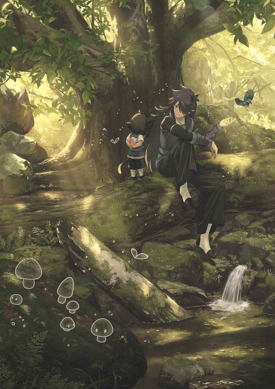 キャラ背景可能、細部まで拘ったイラスト作成承ります キャラクター、背景の実務経験を生かして作成させていただきます イメージ5