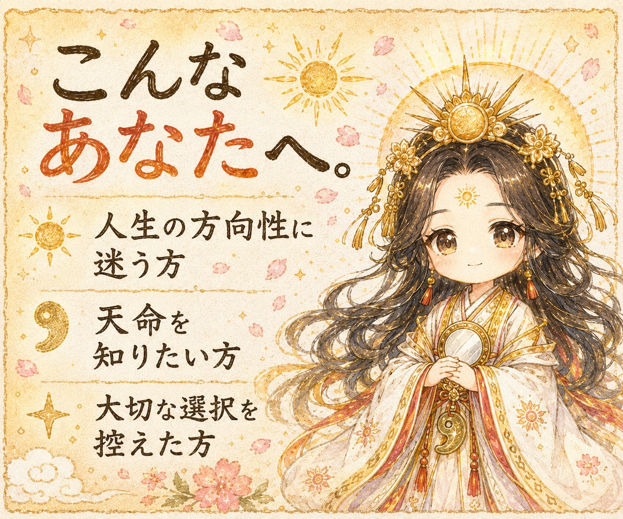 あなたの運命と人生総合運を魂と霊視で鑑定致します 魂の傾向や生まれた意味や使命を魂の波動から読み解きます イメージ4
