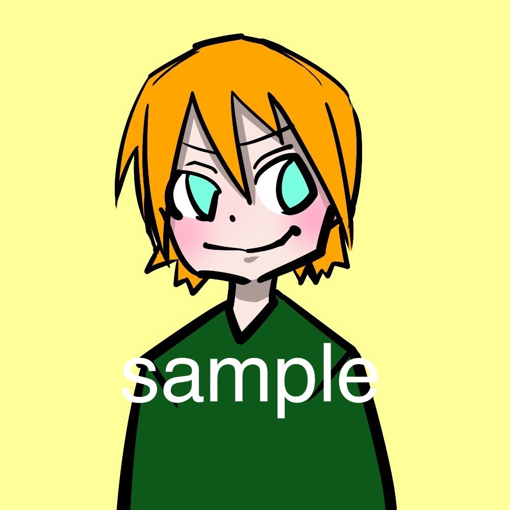 ゆるい感じのSNS等で使えそうなイラストを描きます 世界で1枚だけのオリジナルです♪ イメージ1