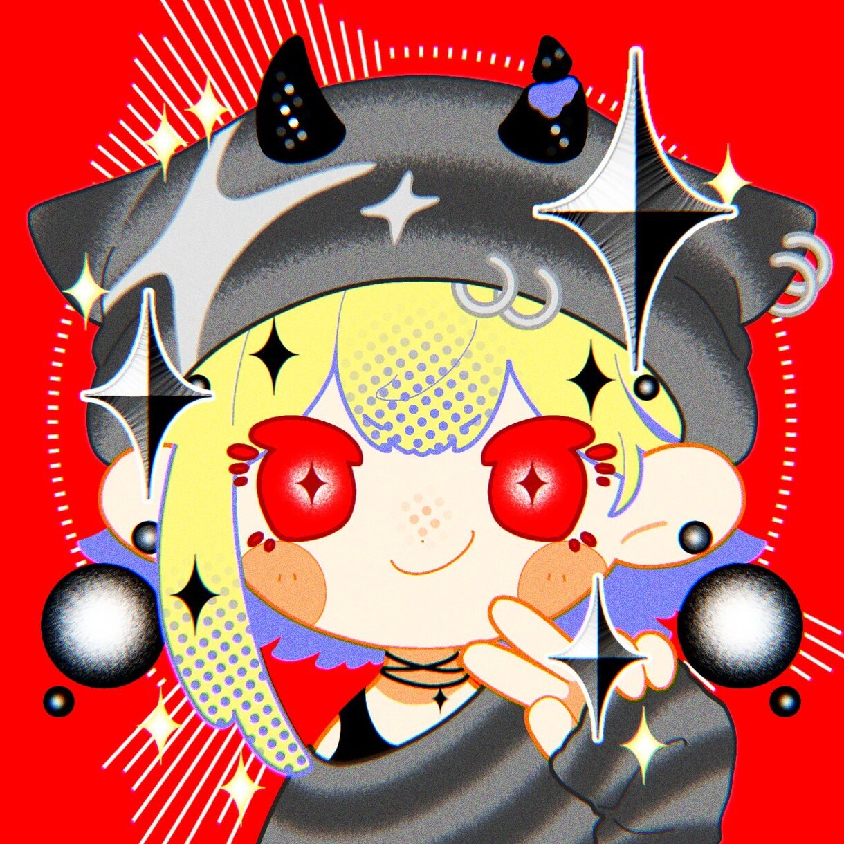 12月まで限定価格！SNSアイコンお描きします ポップでキュートなデフォルメイラストをご用意！ イメージ3