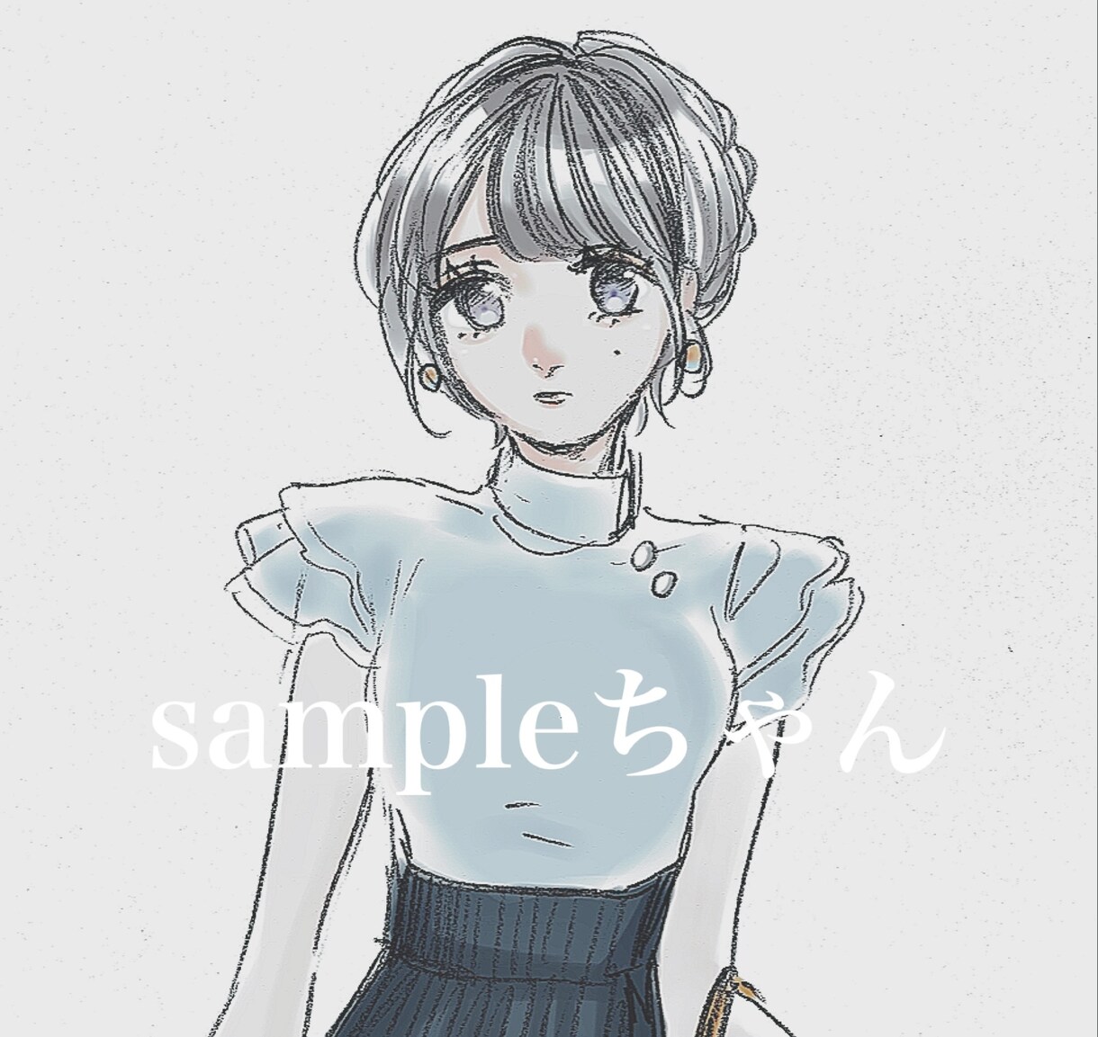 お姉さん描きます アナログスキャン＋デジタル着色で他に無いイラストタッチ イメージ2