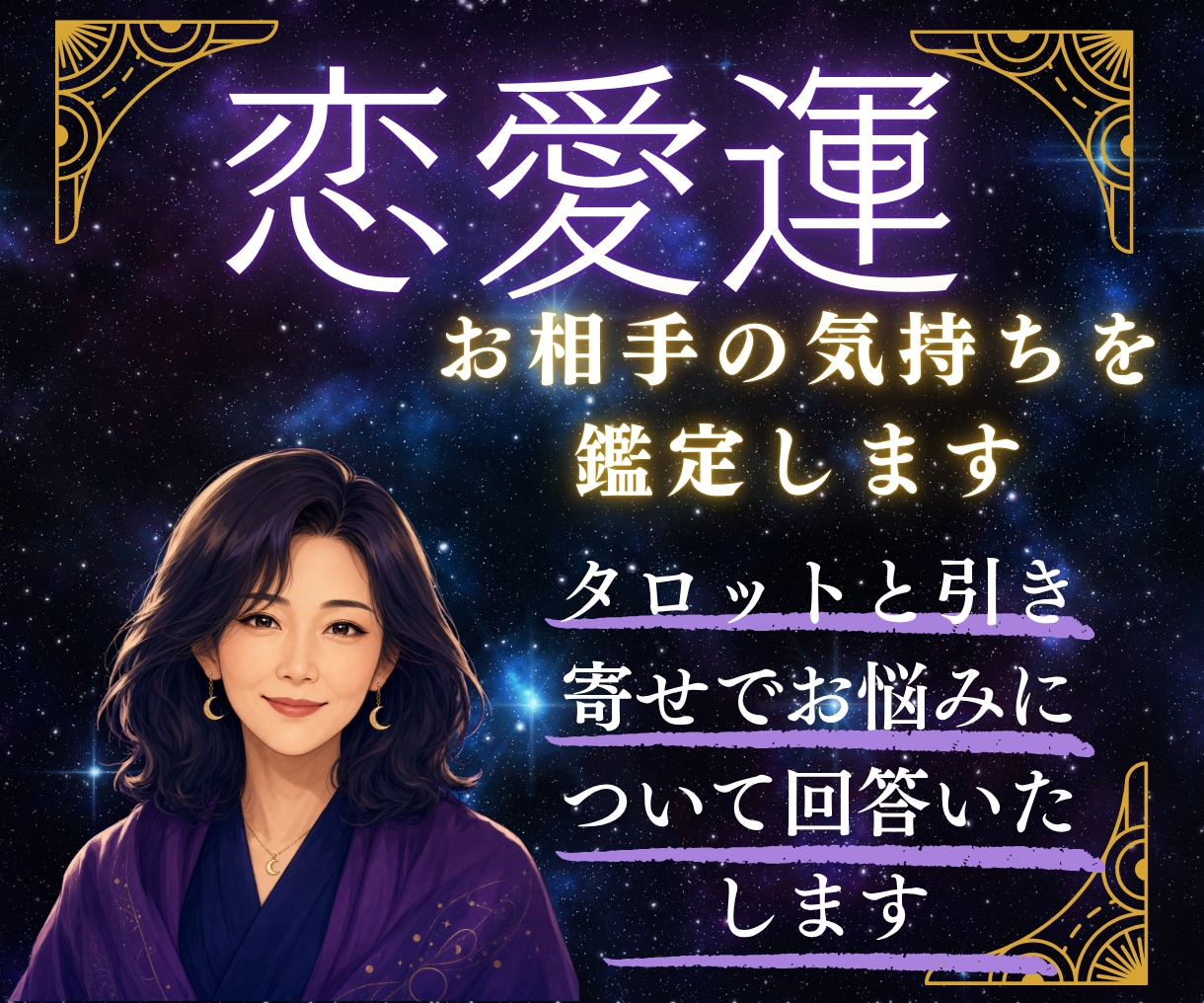 人間関係のお悩み占います 恋愛、片思い、復縁、不倫、ツインレイ、未来の恋、人間関係 イメージ1
