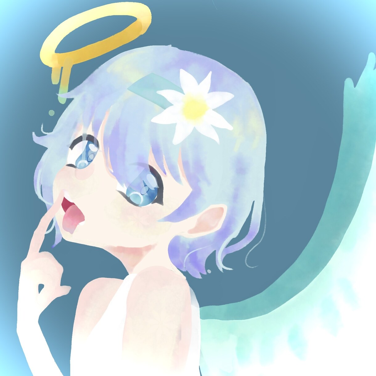 少女の一枚絵のイラストを描きます こだわりの色使いとデザインで少女をより輝かせる イメージ2