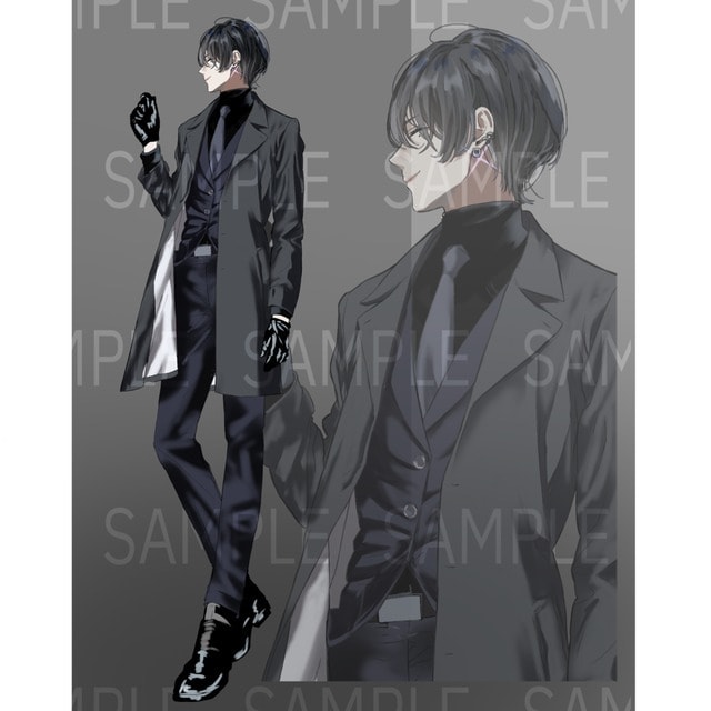 TRPG、ゲームにお使い頂ける全身立ち絵描きます 美麗な男性キャラクターが得意です！ イメージ5