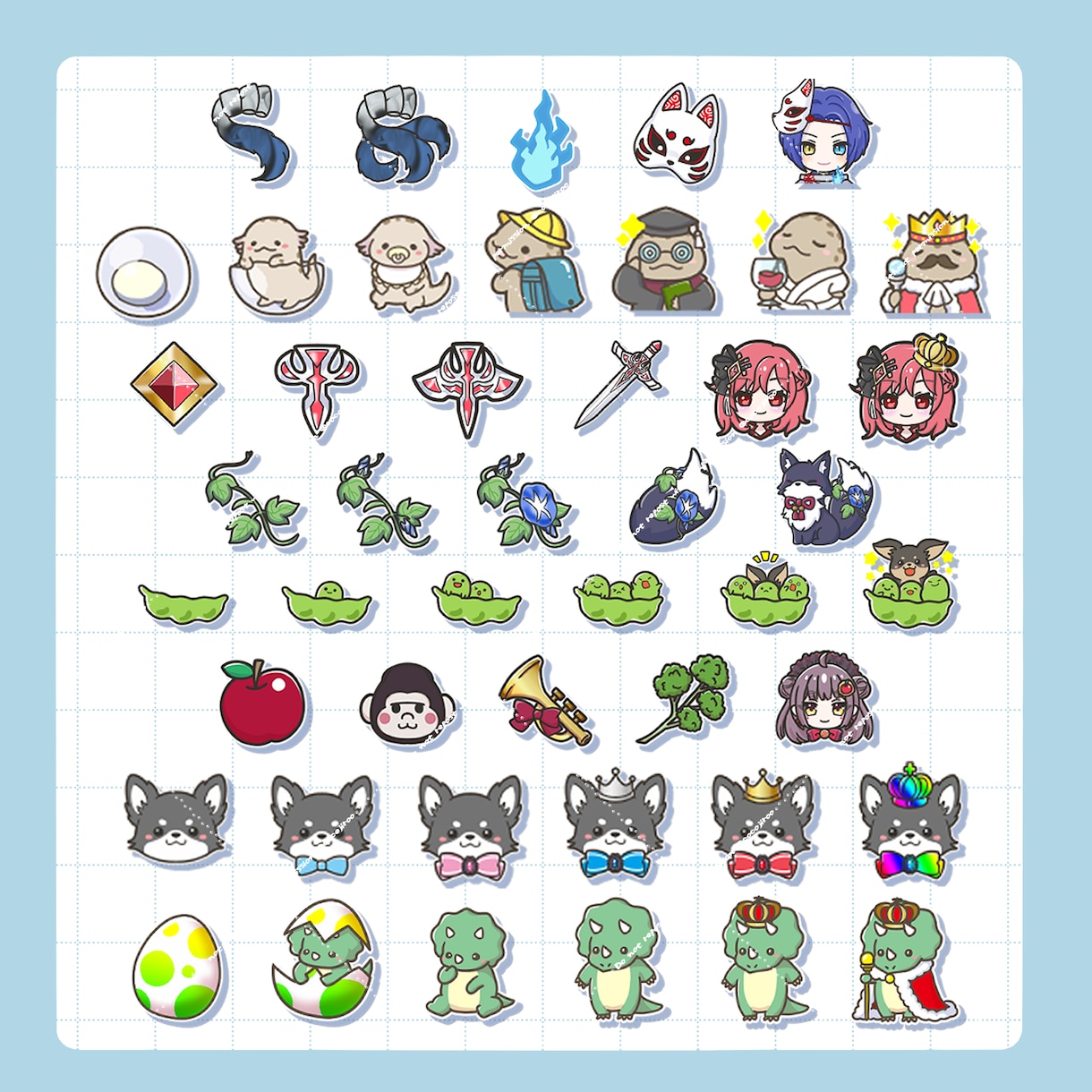 配信用・LINEスタンプ作成します Twitchパネルも対応しています！ イメージ5
