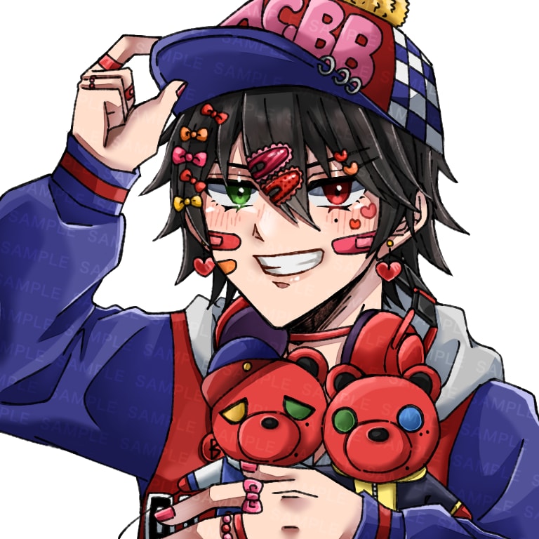 商用利用可能☆人物キャラのイラスト描きます ｢上半身だけ｣もOK！TRPGやオリジナルゲーム作成に。 イメージ4