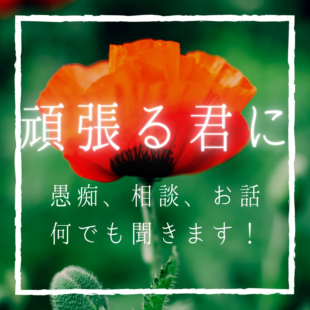 よく話を聞き、アドバイスの必要性考えます 相談受けたり傾聴が得意です！福祉＋心理の大学中退の当事者です イメージ1