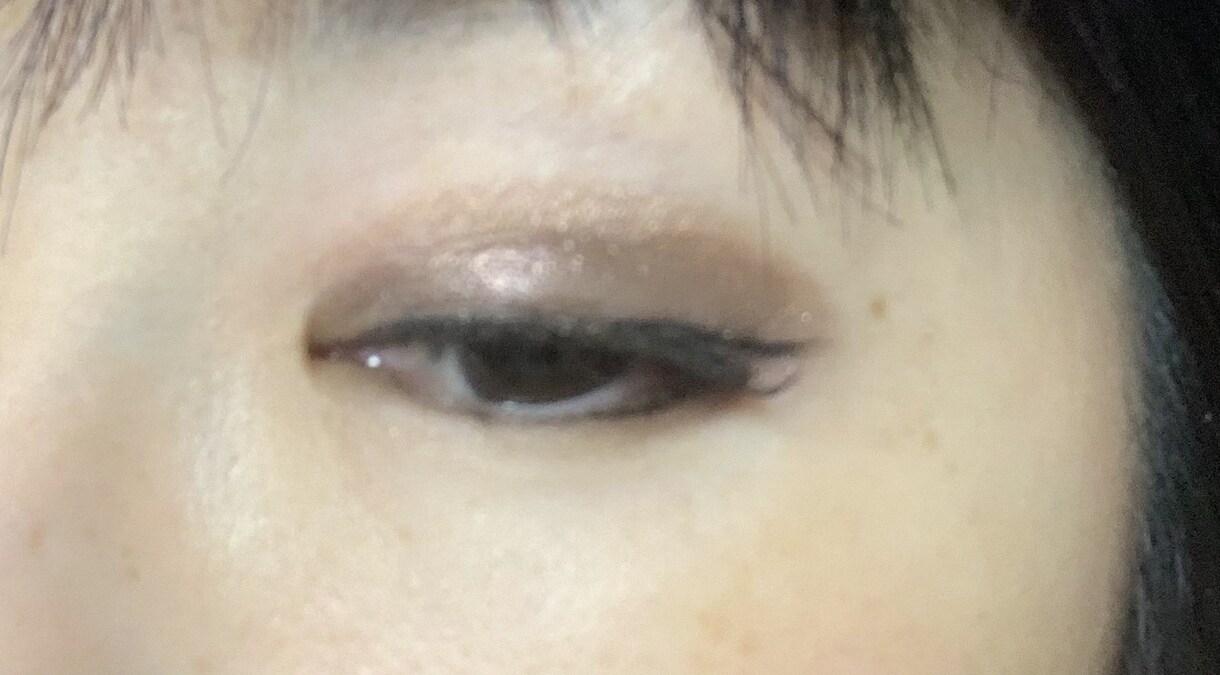 くっつけない二重&目力の強い目の作り方教えます しぶとい一重の方必見！瞼をくっつけずに濃い目になる方法です イメージ2