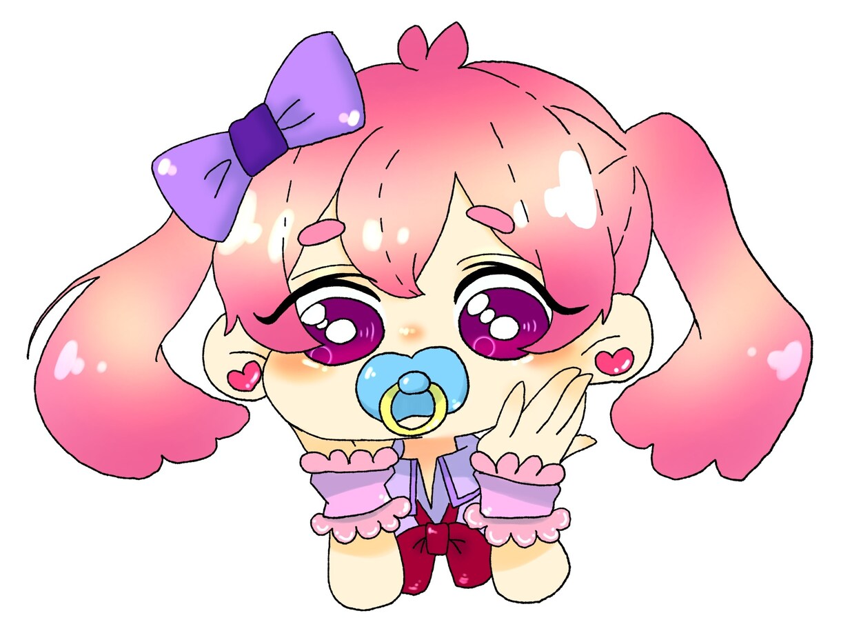 VTuberさん等のSDイラストを描きます VTuberさん、SNSアイコン等のSDイラストを描きます！ イメージ8