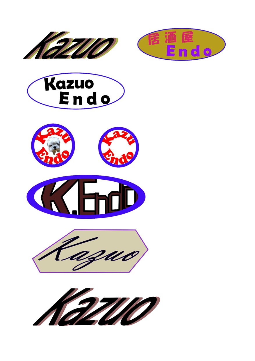 簡単でシンプルな文字ロゴを作成します シンプルでもおしゃれな文字ロゴ イメージ1