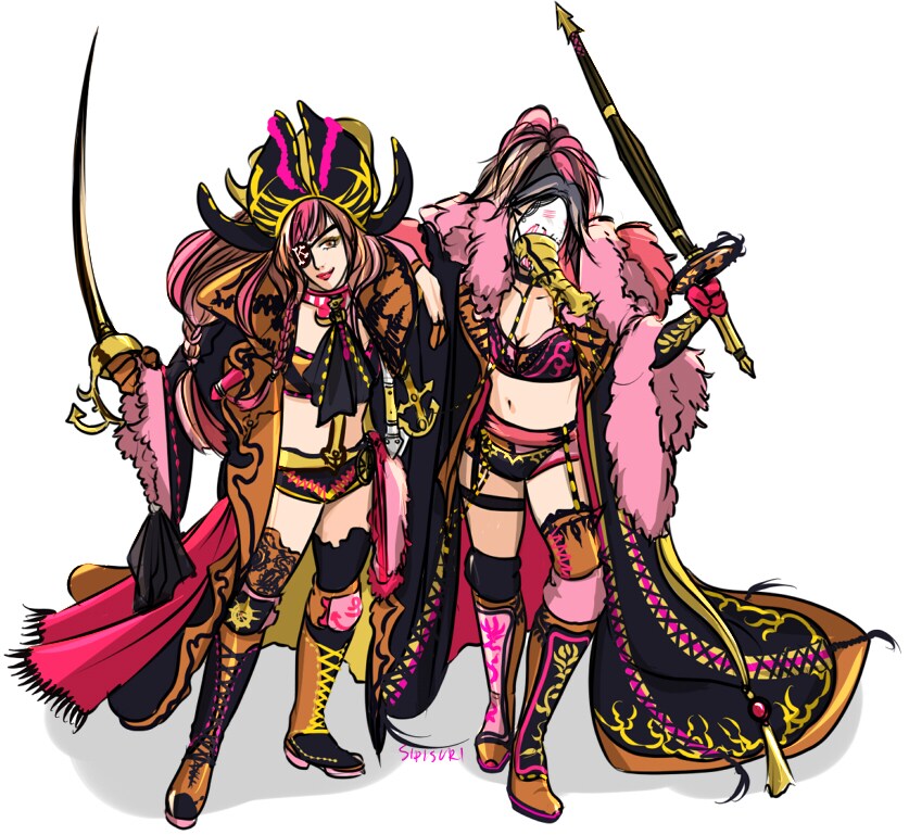 女性キャラクターをお描きいたします 衣装を生かしたイラストを作成します。 イメージ6
