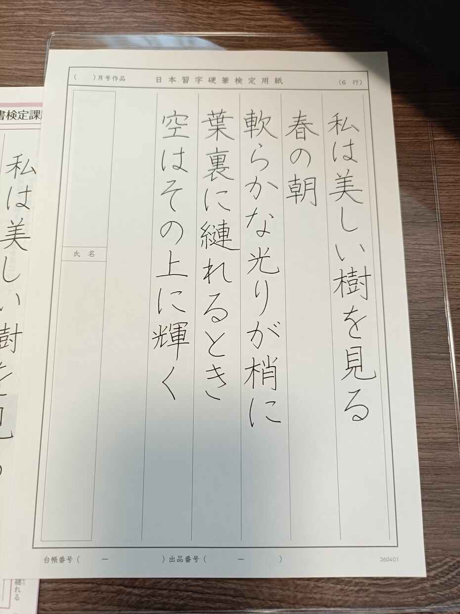 写真を送るだけ♪ボールペン字を丁寧に添削します 普段の文字・お名前など、あなたの字に合わせてアドバイスします イメージ2